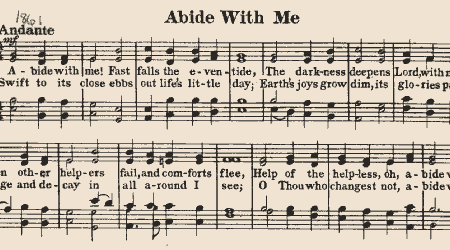 Abide With Me – COMPOSER WAS CURATE IN COUNTY WEXFORD