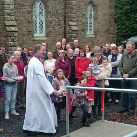 New Hall Dedicated At Lacca Church