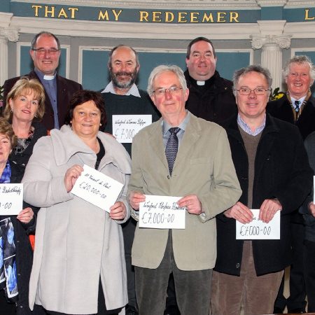 Christmas Fast Cheques Presented in Wexford