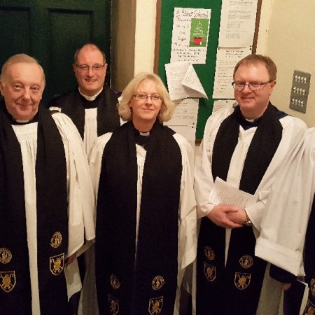 Installation of Dignitaries at Advent Choral Evensong in Ferns Cathedral