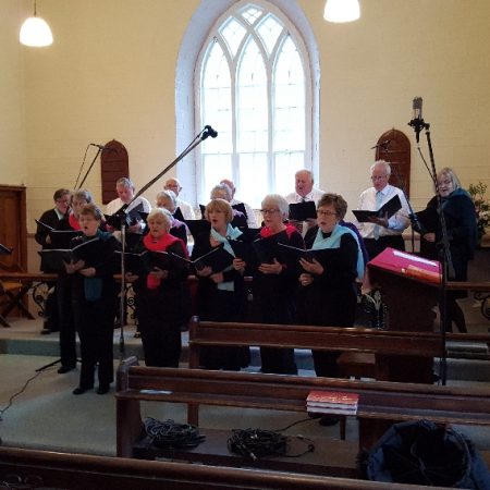 Recording for Pentecost service continues