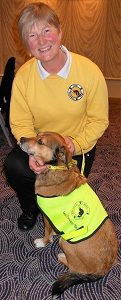 Sarah of Irish Therapy Dogs with Lexi (2)