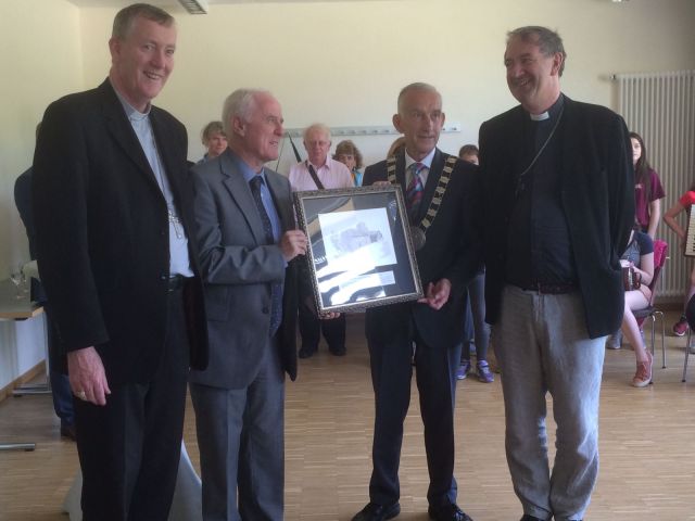 Echternach - presentation to Irish Ambassador to Luxembourg