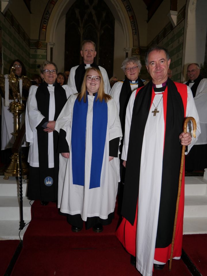 Commissioning of Emma Purser as Diocesan Reader - Diocese of Cashel ...