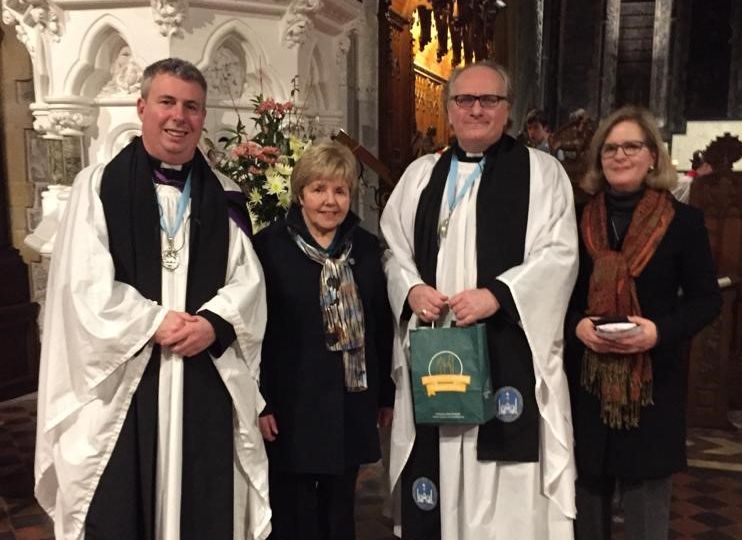 Farewell service in St Canice's for The Reverend Dr David Compton