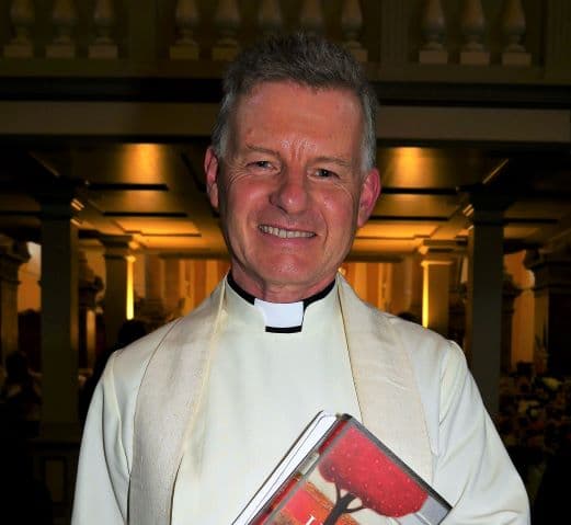 The Reverend Trevor Sargent after his ordination as priest - A