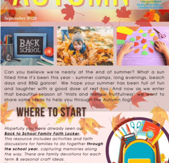 C and F newsletter cover autumn 22